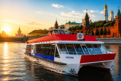 речные прогулки Flyriver от Новоспасского моста
