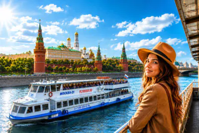 речные прогулки Flyriver от Парка Зарядье